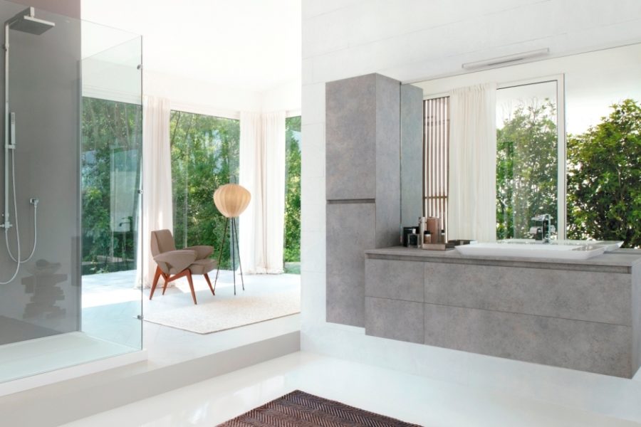 Cubik, la collection des meubles pour la salle de bains minimaliste