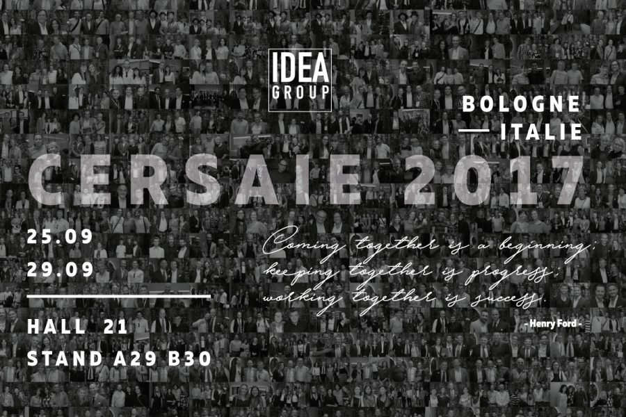 Ideagroup au salon Cersaie 2017