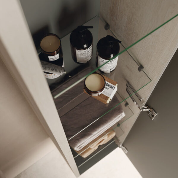 Structure avec l'intérieur dans la finition anthracite