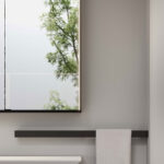 Miroir armoire rectangulaire Multiplo à deux ou trois portes  - Ideagroup