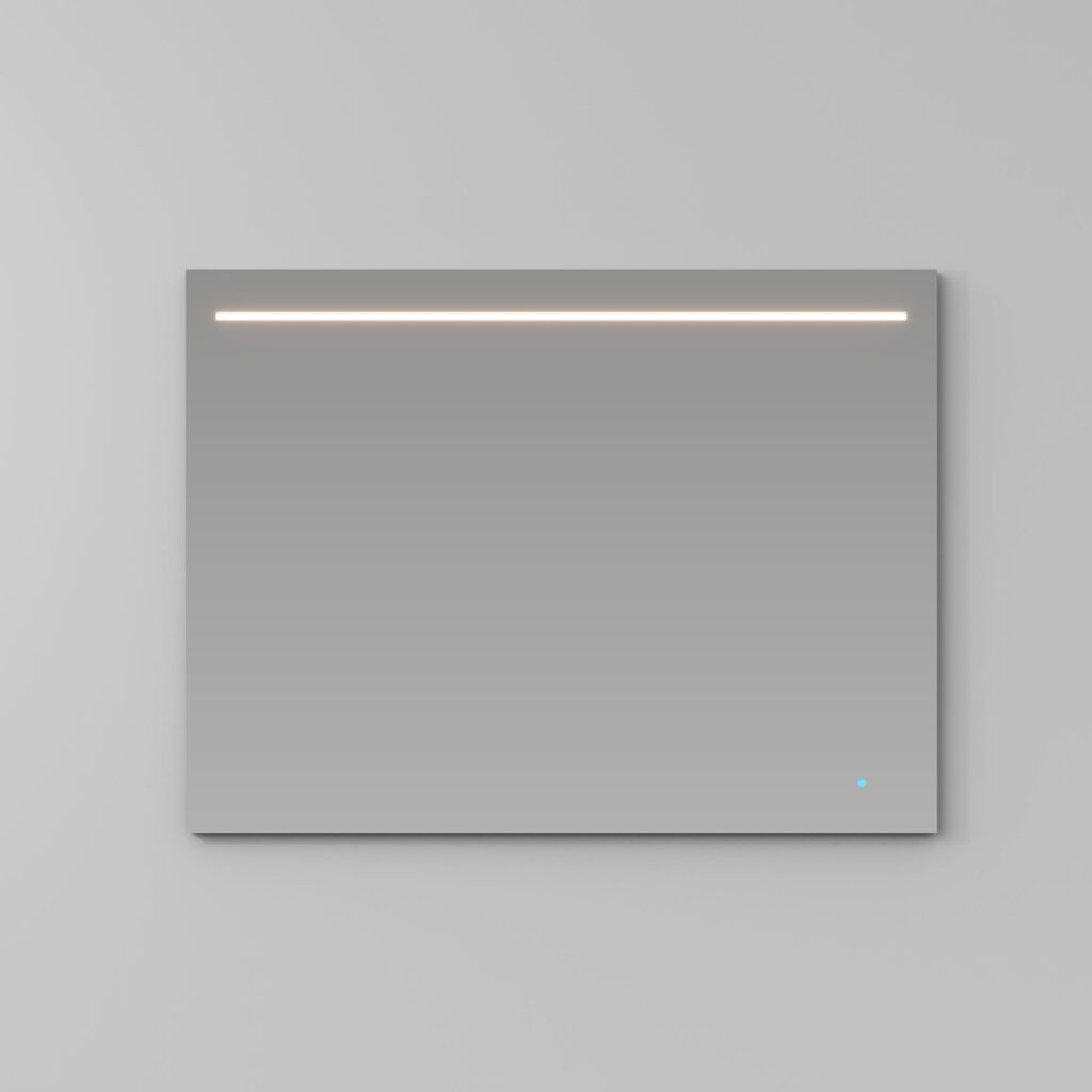 Miroir rectangulaire Eco avec éclairage intégré   - Ideagroup
