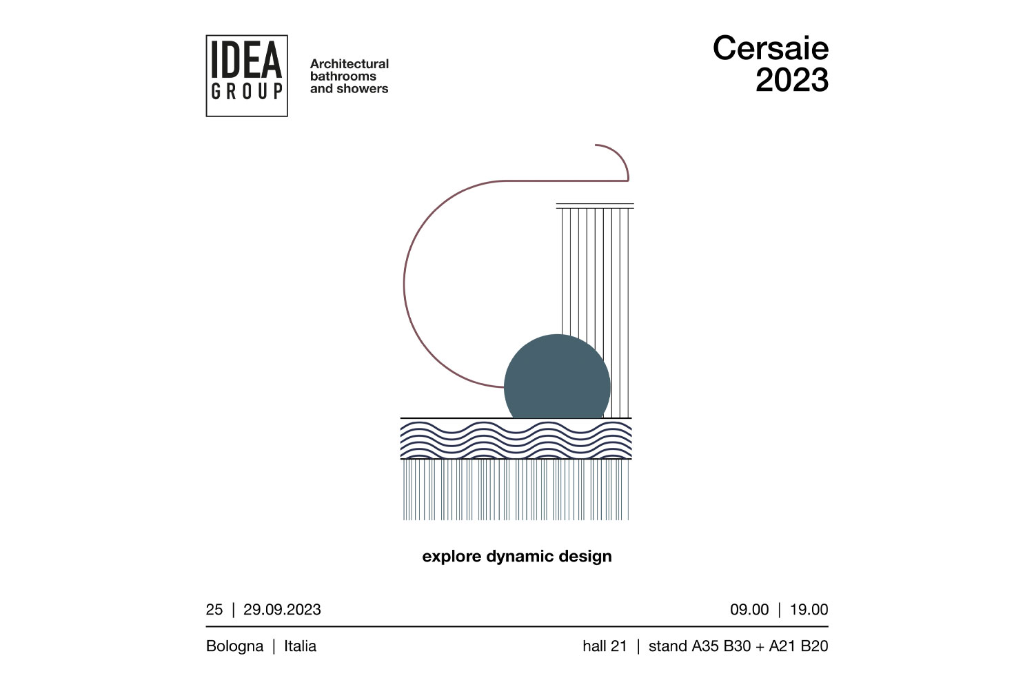 Explore dynamic design : Ideagroup au Cersaie 2023