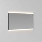 Miroir rectangulaire Dual avec éclairage intégré. Hauteur de 70 cm.  - Ideagroup