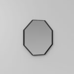Miroir octogonal Ottagono avec structure en aluminium  - Ideagroup