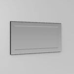Miroir rectangulaire Prisma avec structure en aluminium  - Ideagroup