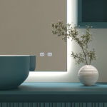 Miroir rectangulaire Side-Up avec rétroéclairage LED  - Ideagroup