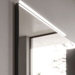 Miroir rectangulaire SAT/SAL avec structure en aluminium  - Ideagroup
