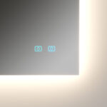 Miroir rectangulaire Side-Up avec rétroéclairage LED  - Ideagroup