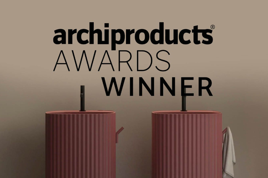 La vasque à pose libre Giove a été primée lors des Archiproducts Design Awards