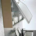 Vasque Gea intégrée sous plan de toilette, en céramique  - Ideagroup