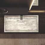 Vasque Slide à poser, en marbre  - Ideagroup