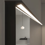 Miroir Step avec éclairage LED supérieur  - Ideagroup