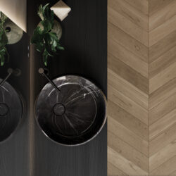 Vasque Beauty à poser sur le plan de toilette, en marbre naturel  - Ideagroup