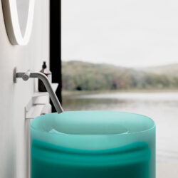 Vasque Habe à pose libre, en Khromalite  - Ideagroup