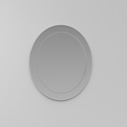 Miroir rond Marte avec bord biseauté  - Ideagroup