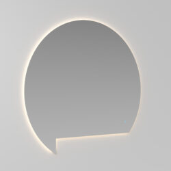 Miroir décoratif Lunetta rétroéclairé  - Ideagroup