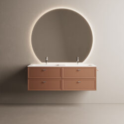 Miroir décoratif Platea rétroéclairé  - Ideagroup