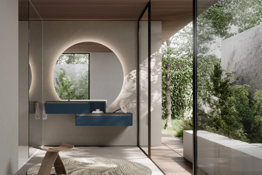 Tout dans la couleur et la matière : six nouvelles finitions pour donner du style à la salle de bains