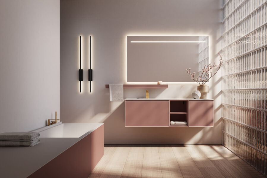 La collection Cubik se renouvelle : esthétique et fonctionnalité entretiennent un dialogue permanent et en constante évolution - Ideagroup
